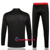 FC Bayern München Training Huppari Suits 2021-22 Neljännes Zip Tummanharmaa - Miesten